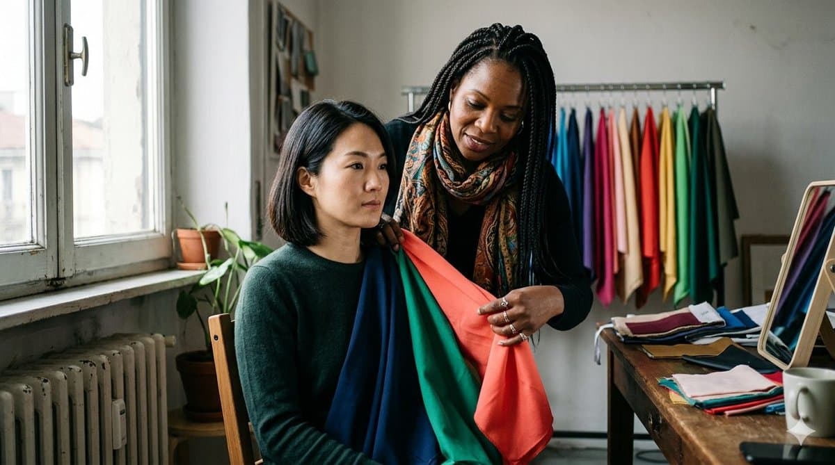 Farbberatung in Deutschland: Ablauf, Preise und wo Sie eine Farbberaterin in Ihrer Nähe finden