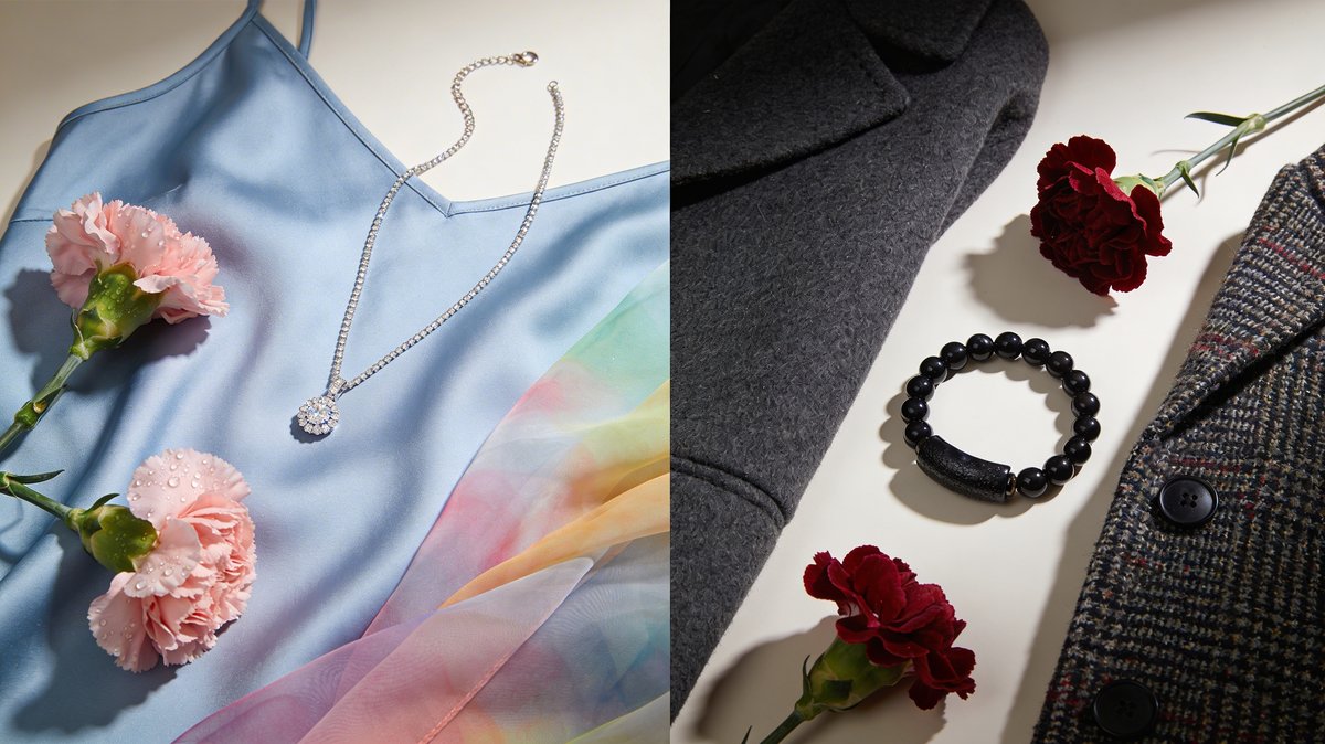 Schematische Darstellung des Unterschieds zwischen Hautfarbe und kaltem Unterton