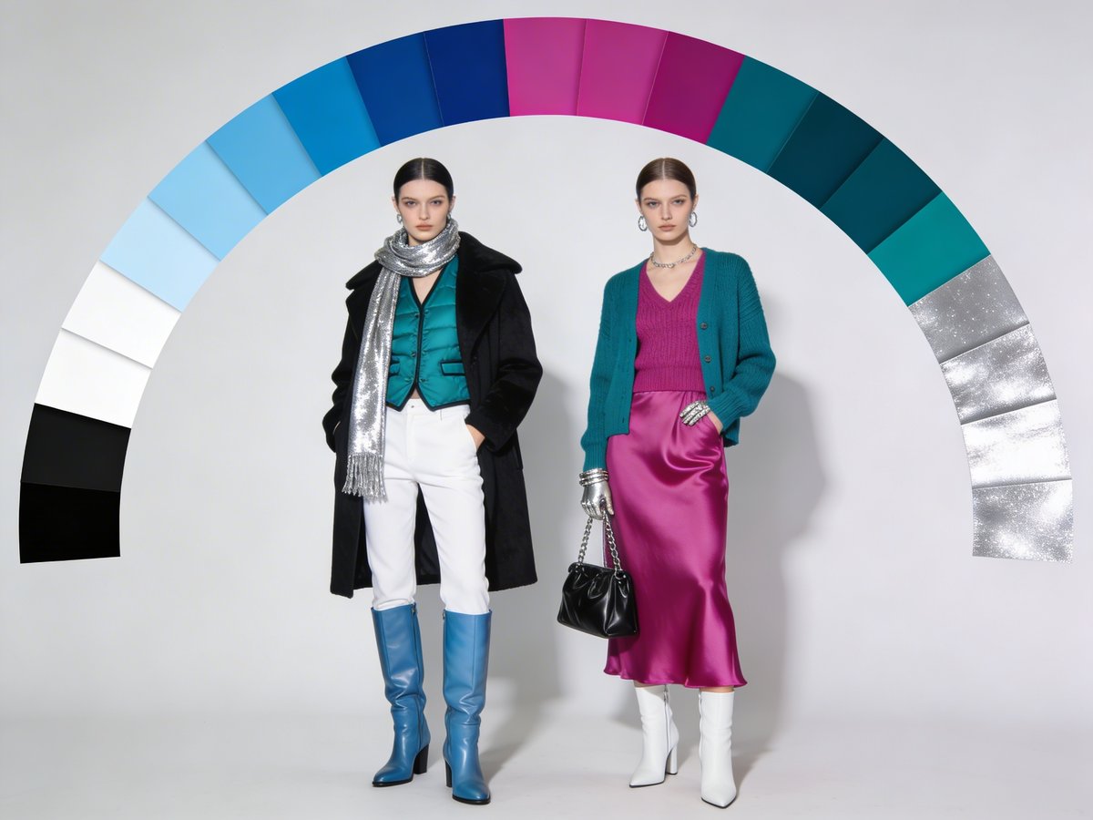 Illustration häufiger Fehler in der Farbanalyse mit visuellen Beispielen