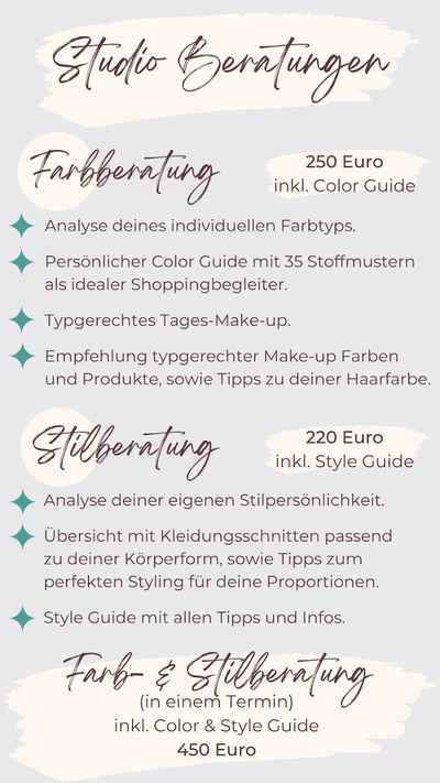 Typwerk • Farb- und Stilberatung